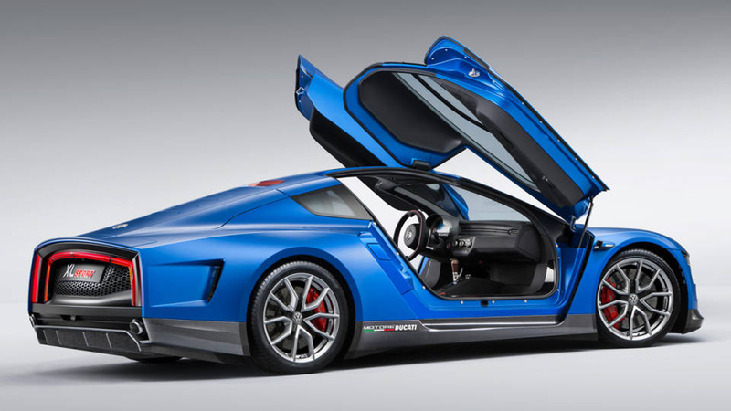 Illustration for article titled VW Shocks The World With 200 HP Ducati-Powered XL Sport